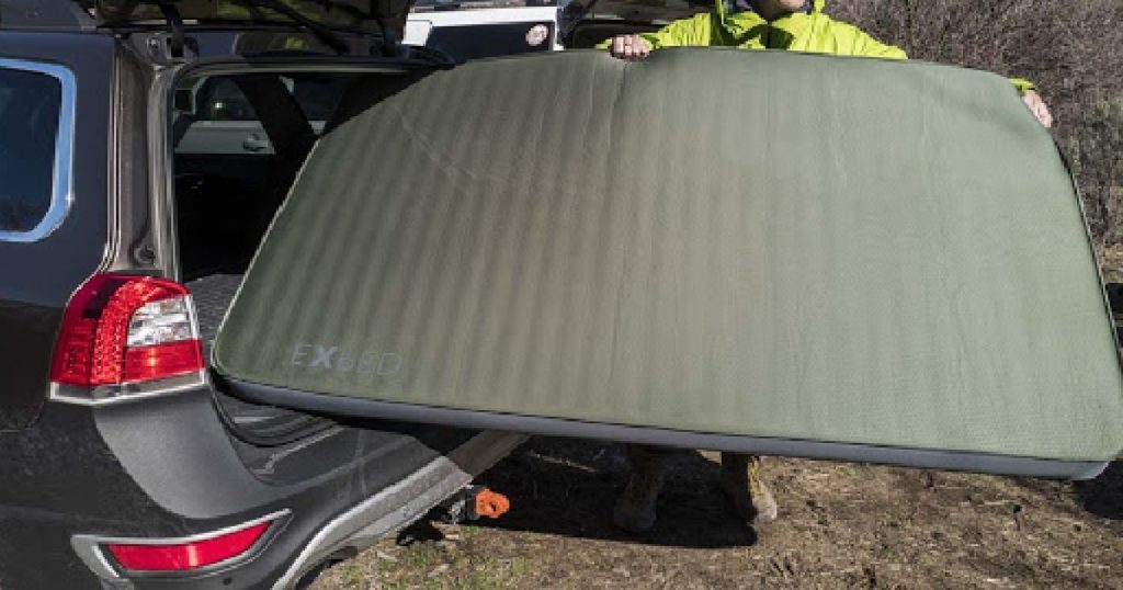 car camping queen mattress